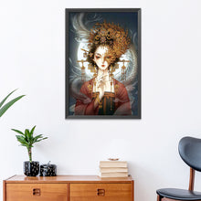 Load image into Gallery viewer, Oriental Beauty 11CT Stamped Cross Stitch Kit 76x55cm(canvas)
