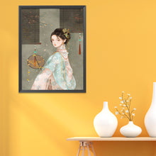 Load image into Gallery viewer, Oriental Beauty 11CT Stamped Cross Stitch Kit 50x70cm(canvas)
