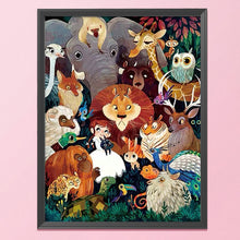 Load image into Gallery viewer, Animals 11CT Stamped Cross Stitch Kit 48x65cm(canvas)
