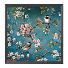 Load image into Gallery viewer, Bird Branch 11CT Stamped Cross Stitch Kit 45x45cm(canvas)
