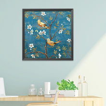 Load image into Gallery viewer, Bird Branch 11CT Stamped Cross Stitch Kit 45x45cm(canvas)
