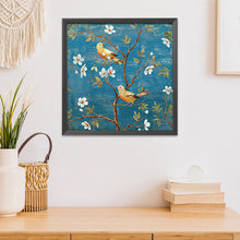 Load image into Gallery viewer, Bird Branch 11CT Stamped Cross Stitch Kit 45x45cm(canvas)
