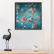 Load image into Gallery viewer, Bird Branch 11CT Stamped Cross Stitch Kit 45x45cm(canvas)
