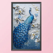 Load image into Gallery viewer, Fantasy Peafowl 11CT Stamped Cross Stitch Kit 48x75cm(canvas)
