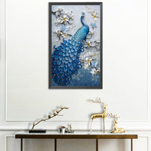 Load image into Gallery viewer, Fantasy Peafowl 11CT Stamped Cross Stitch Kit 48x75cm(canvas)
