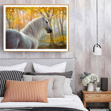 Load image into Gallery viewer, Animal Horse 40x30cm(canvas) full round drill diamond painting

