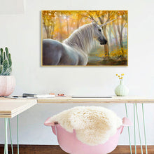 Load image into Gallery viewer, Animal Horse 40x30cm(canvas) full round drill diamond painting

