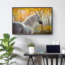 Load image into Gallery viewer, Animal Horse 40x30cm(canvas) full round drill diamond painting
