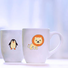 Load image into Gallery viewer, 6pcs DIY Colorful Animal Self-Adhesive 5D Diamond Stickers Painting Kits

