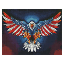 Load image into Gallery viewer, Eagle 11CT Stamped Cross Stitch Kit 50x40cm(canvas)
