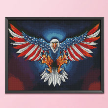 Load image into Gallery viewer, Eagle 11CT Stamped Cross Stitch Kit 50x40cm(canvas)
