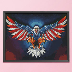 Eagle 11CT Stamped Cross Stitch Kit 50x40cm(canvas)