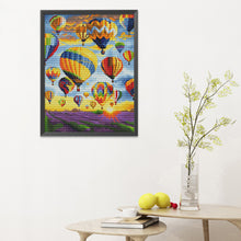 Load image into Gallery viewer, Hot Balloon 11CT Stamped Cross Stitch Kit 50x40cm(canvas)
