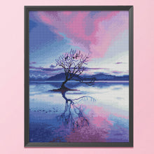 Load image into Gallery viewer, Reflection Tree 11CT Stamped Cross Stitch Kit 50x40cm(canvas)
