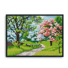 Load image into Gallery viewer, Path 11CT Stamped Cross Stitch Kit 40x30cm(canvas)
