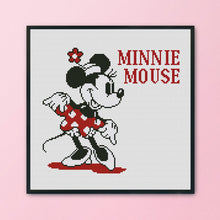 Load image into Gallery viewer, Mickey Mouse 11CT Stamped Cross Stitch Kit 35x35cm(canvas)
