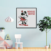 Load image into Gallery viewer, Mickey Mouse 11CT Stamped Cross Stitch Kit 35x35cm(canvas)
