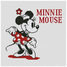 Load image into Gallery viewer, Mickey Mouse 11CT Stamped Cross Stitch Kit 35x35cm(canvas)
