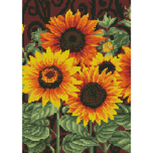 Load image into Gallery viewer, Sunflower 11CT Stamped Cross Stitch Kit 30x40cm(canvas)
