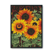 Load image into Gallery viewer, Sunflower 11CT Stamped Cross Stitch Kit 30x40cm(canvas)
