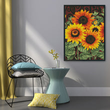 Load image into Gallery viewer, Sunflower 11CT Stamped Cross Stitch Kit 30x40cm(canvas)
