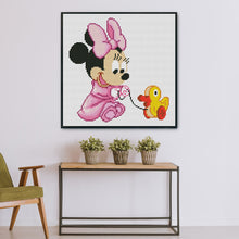 Load image into Gallery viewer, Mickey Mouse 11CT Stamped Cross Stitch Kit 30x30cm(canvas)
