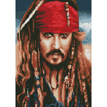 Load image into Gallery viewer, Aspirant Pirate 11CT Stamped Cross Stitch Kit 30x40cm(canvas)
