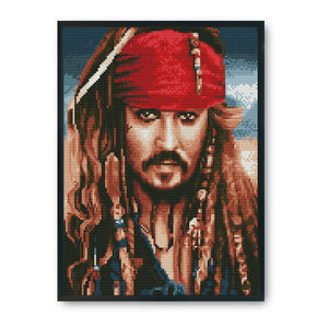 Aspirant Pirate 11CT Stamped Cross Stitch Kit 30x40cm(canvas)