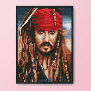 Aspirant Pirate 11CT Stamped Cross Stitch Kit 30x40cm(canvas)