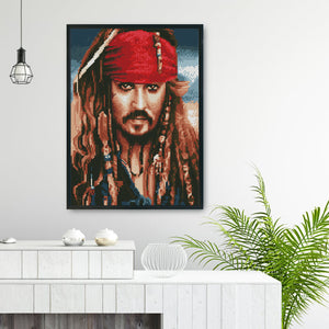 Aspirant Pirate 11CT Stamped Cross Stitch Kit 30x40cm(canvas)