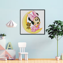 Load image into Gallery viewer, Mickey Mouse 11CT Stamped Cross Stitch Kit 30x30cm(canvas)
