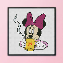 Load image into Gallery viewer, Mickey Mouse 11CT Stamped Cross Stitch Kit 30x30cm(canvas)
