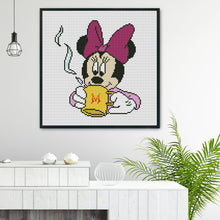 Load image into Gallery viewer, Mickey Mouse 11CT Stamped Cross Stitch Kit 30x30cm(canvas)
