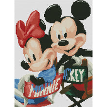 Load image into Gallery viewer, Mickey Mouse 11CT Stamped Cross Stitch Kit 45x35cm(canvas)
