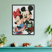 Load image into Gallery viewer, Mickey Mouse 11CT Stamped Cross Stitch Kit 45x35cm(canvas)
