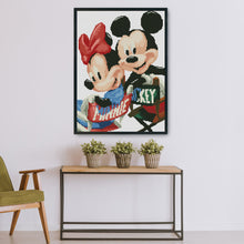 Load image into Gallery viewer, Mickey Mouse 11CT Stamped Cross Stitch Kit 45x35cm(canvas)
