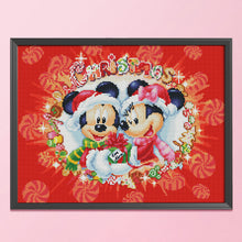 Load image into Gallery viewer, Mickey Mouse 11CT Stamped Cross Stitch Kit 50x40cm(canvas)
