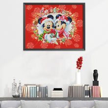 Load image into Gallery viewer, Mickey Mouse 11CT Stamped Cross Stitch Kit 50x40cm(canvas)
