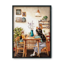 Load image into Gallery viewer, Afternoon Tea 11CT Stamped Cross Stitch Kit 53x72cm(canvas)
