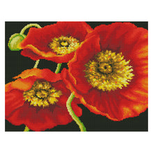 Load image into Gallery viewer, Flower 11CT Stamped Cross Stitch Kit 50x40cm(canvas)
