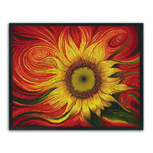 Load image into Gallery viewer, Sunflower 11CT Stamped Cross Stitch Kit 60x49cm(canvas)
