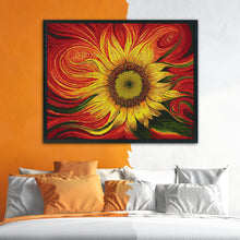 Load image into Gallery viewer, Sunflower 11CT Stamped Cross Stitch Kit 60x49cm(canvas)
