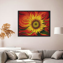 Load image into Gallery viewer, Sunflower 11CT Stamped Cross Stitch Kit 60x49cm(canvas)
