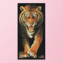 Load image into Gallery viewer, Tiger 11CT Stamped Cross Stitch Kit 57x107cm(canvas)
