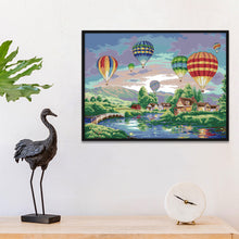 Load image into Gallery viewer, Air Balloon 11CT Stamped Cross Stitch Kit 77x60cm(canvas)
