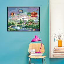 Load image into Gallery viewer, Air Balloon 11CT Stamped Cross Stitch Kit 77x60cm(canvas)
