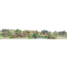 Load image into Gallery viewer, Town 11CT Stamped Cross Stitch Kit 222x45cm(canvas)
