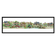 Load image into Gallery viewer, Town 11CT Stamped Cross Stitch Kit 222x45cm(canvas)
