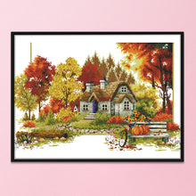 Load image into Gallery viewer, Landscape 11CT Stamped Cross Stitch Kit 71x48cm(canvas)
