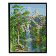 Load image into Gallery viewer, Landscape 11CT Stamped Cross Stitch Kit 53x66cm(canvas)
